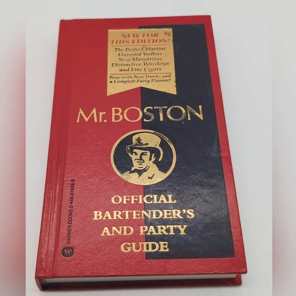 Mr. Boston Official Bartender's and Party Guide – Red & Black 2000